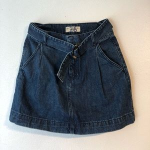 jean skirt